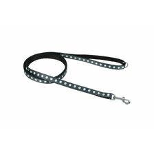 Vodítko dotty 10mm x 120cm šedá