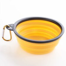 Cestovná miska 13cm žltá