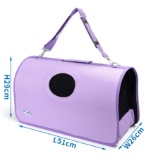 Nobleza taška na prenos zvierat M 51 x 26 x 29 cm fialová