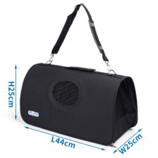 Nobleza taška na prenos zvierat S 44 x 25 x 25 cm čierna