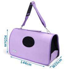 Nobleza taška na prenos zvierat S 44 x 25 x 25 cm fialová