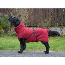 Župan pre psa bordový