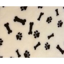 Deka VetBed DeLuxe č.14 LABKA KOSŤ béžová