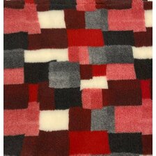 Deka VetBed DeLuxe č.21 Patchwork sivo-červená