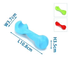 Nobleza gumená hračka skrútená kosť 10,8cm