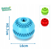 Nobleza loptička na pamlsky a čistenie zubov 6 cm
