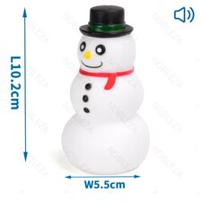 Snehuliak pískací 10,2cm