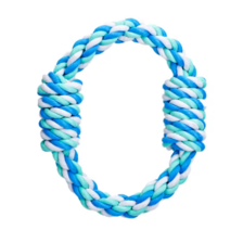 Nobleza lanová hračka kruh 21 cm tmavomodrý