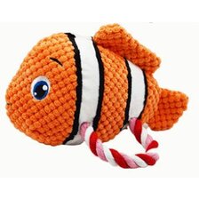 Hračka plyšová rybka 20x21x10cm