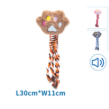 Nobleza plyšová labka s uzlom 30 cm 