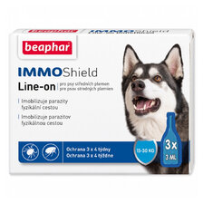 Beaphar Immo Shield Line-on s 3x1.5ml Spot on pes 15-30 kg