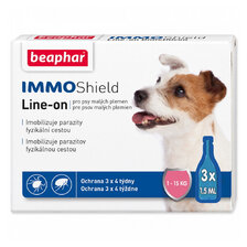 Beaphar Immo Shield Line-on s 3x1.5ml Spot on pes 1-15 kg