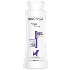Šampón BIOGANCE White snow 250ml pre svetlé a biele farby srsti)