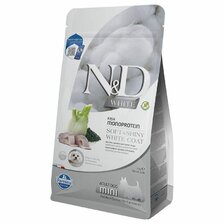 Farmina N&D Dog WHITE adult mini sea bass, spirulina & fennel 2kg