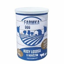 FARMKA DOG konzerva 800g s lososom