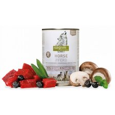 ISEGRIM dog Adult Mono Horse pure with Chokeberries, Champignons & Wild Herbs 400g konzerva