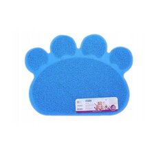 Podložka pod misky labka modrá 60x45cm