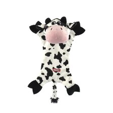 Krava plyšová šušťacia 37cm