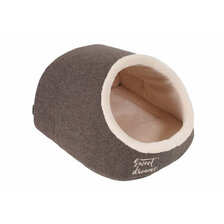 Kukaňa Bella 52x45cm tmavo hnedá