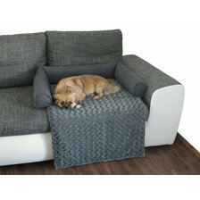 Pelech na sedačku 60x45cm tmavosivá