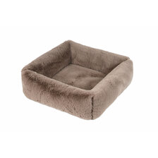 Peliešok Cube Fox 56x56 cm sivohnedá