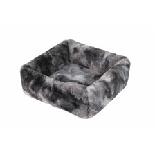 Peliešok Cube Fox 56x56 cm sivý melír