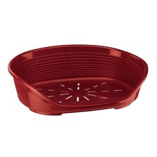 Plastový pelech Siesta deluxe 10 bordový