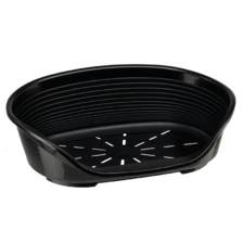 Plastový pelech Siesta deluxe 12 čierny