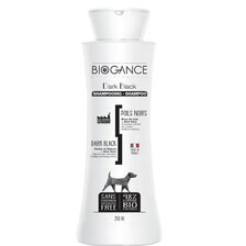 Šampón BIOGANCE Dark black 250ml pre tmavé a čierne farby srsti)