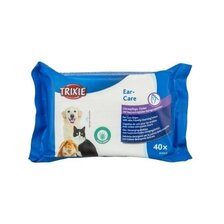 Trixie Ear Care - vlhčené ušné obrúsky s Aloe Vera 40 ks