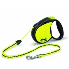Vodítko flexi neon reflect lanko 5m/20kg
