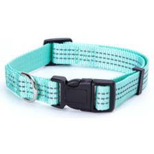 Nobleza obojok nylonový reflexný 2 x 35 - 50 cm mentolový