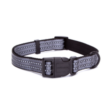 Nobleza Obojok s reflexným pruhom sivý 40-60 cm x2,5 cm 