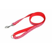 Vodítko labky 15mm x 150cm ružová