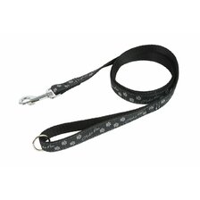 Vodítko labky 15mmx150cm šedá