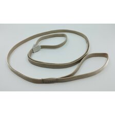 Výstavné vodítko so štipcom ploché béžové