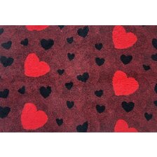 Deka VetBed DeLuxe č.77 SRDCE červené melír 