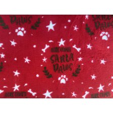 Deka Vetbed Limited červená Santa Paws 