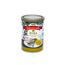 Falco Vianočná večera konzerva ryba so zemiakovým šalátom 400g