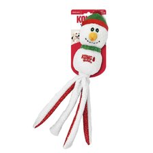 Kong Dog Holiday Wubba snehuliak s pískatkom L