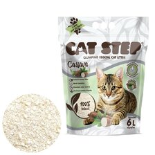 Cat Step Cassava – prírodné hrudkujúce stelivo pre mačky 2,7 kg/ 6L