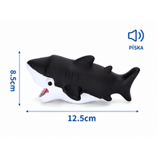 Nobleza latexová hračka žralok s pískatkom 12,5cm