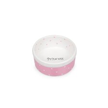 Keramická miska Princess ružová/biela 13cm