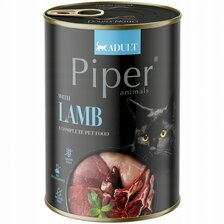 PIPER cat konzerva LAMB 400 g s jahňacinou