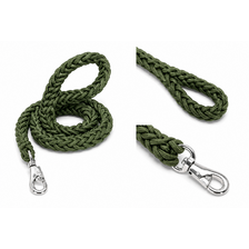 Nobleza pletené vodítko 3 x 120 cm khaki