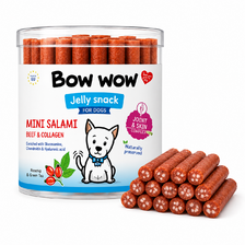 Bow Wow Mini Uherské Salámky s kolagénom 12CM 1KS