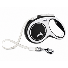 Vodítko Flexi New Comfort L páska 5 m čierne (do 60 kg)