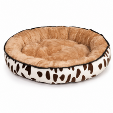 PELECH OKRÚHLY KRAVIČKA 60cm XL + LETNÁ PODLOŽKA