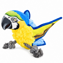 Ara papagáj na lane 35 cm – robustná hračka pre psov