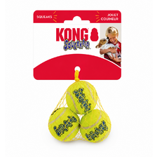Hračka KONG Dog Squeak Air lopta s pískatkom M 3ks